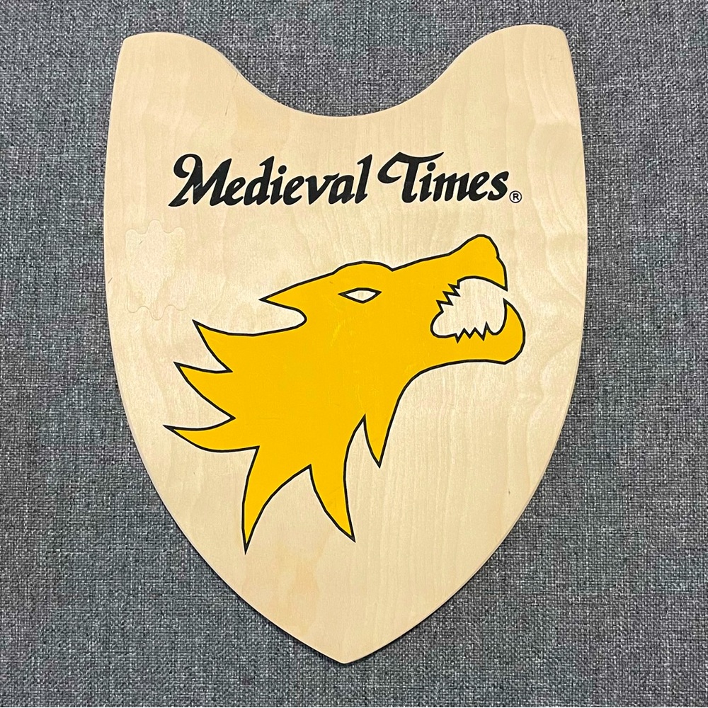 Medieval Times Wooden Fighting Shield